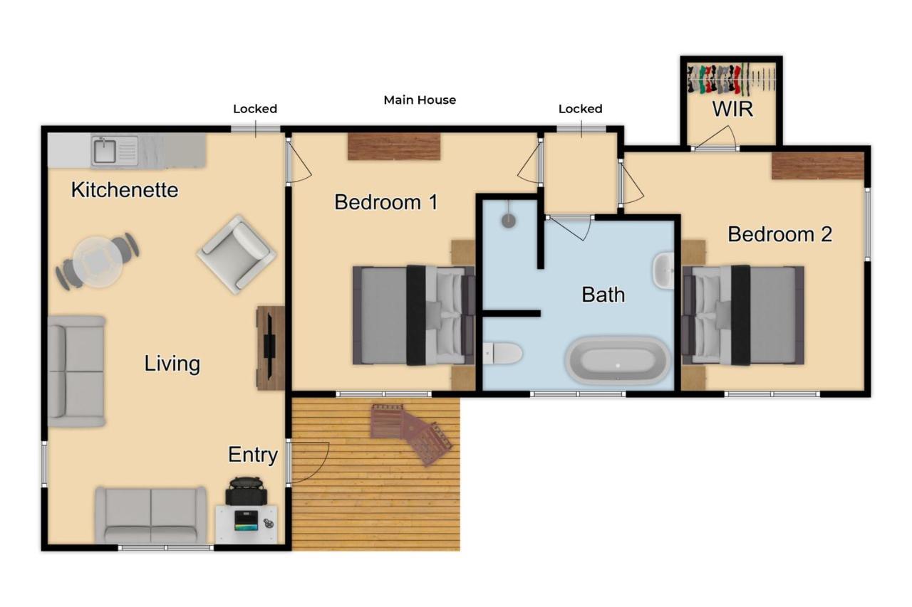 Sweet Magnolia 1 Or 2 Bedroom Suite St Kilda Cambridge With Complimentary Continental Breakfast المظهر الخارجي الصورة